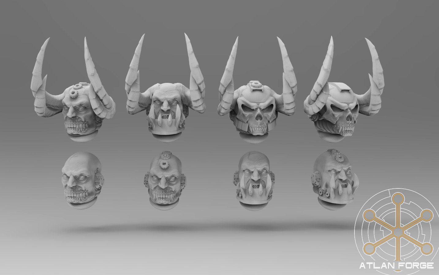 Helmets - Lord of Hades - Bits - Atlan Forge