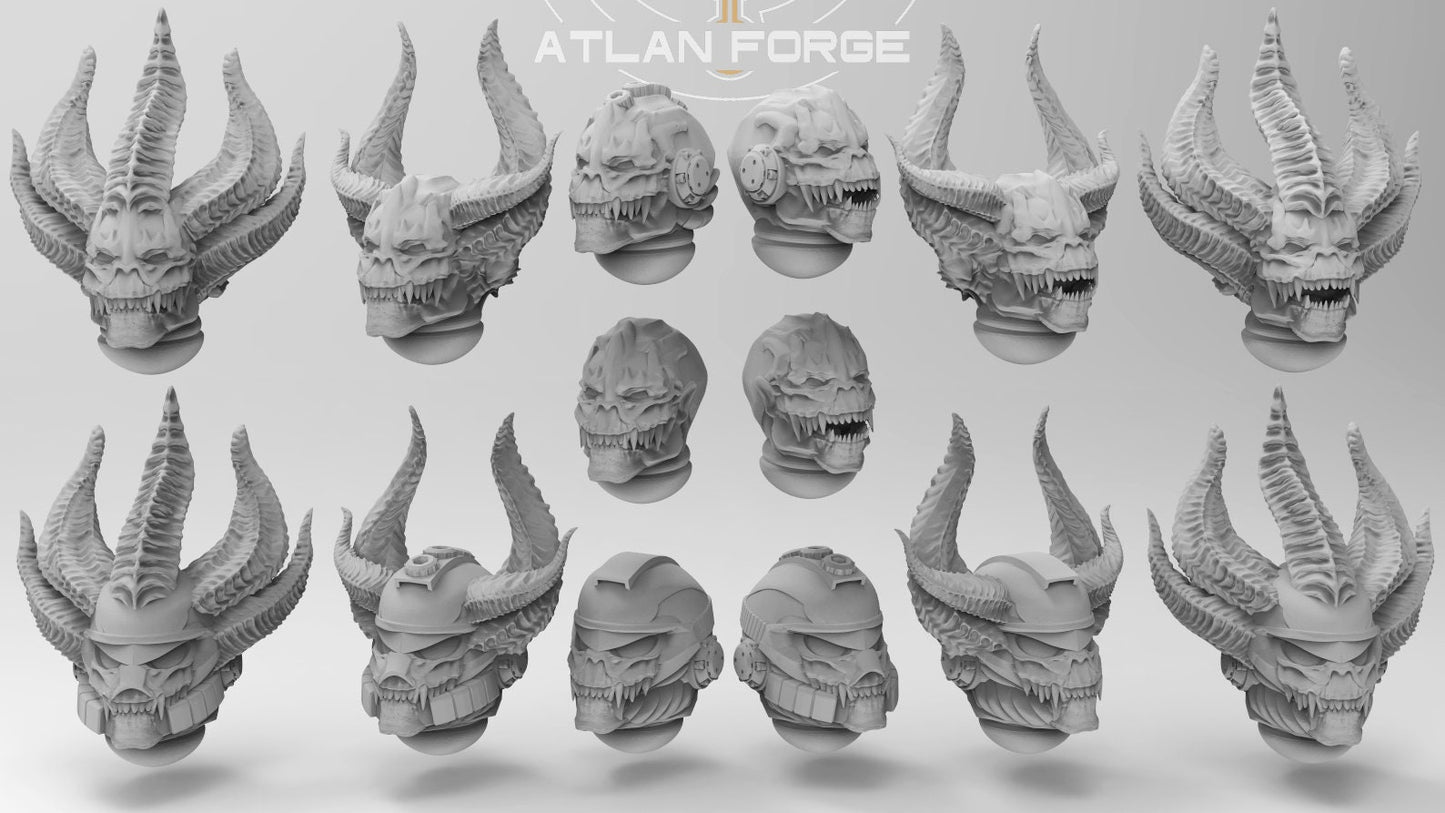 Helmets - Sorcerers of Hades - Bits - Atlan Forge