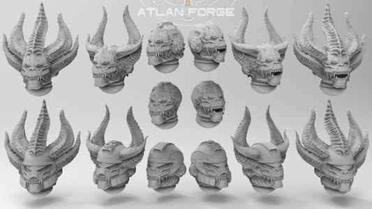 Helmets - Sorcerers of Hades - Bits - Atlan Forge