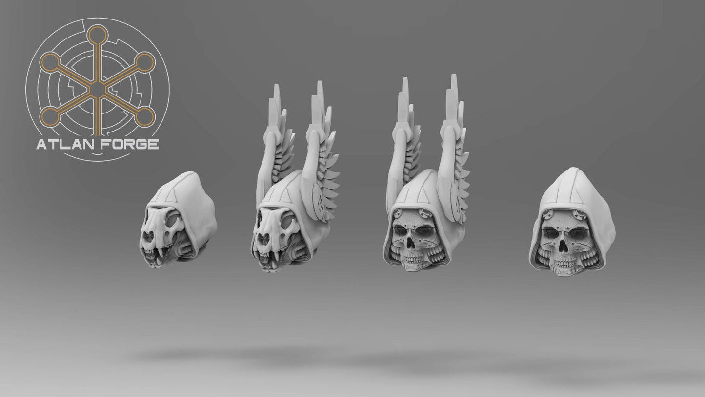 Helmets - Angelic Soul Reaper - Bits - Atlan Forge