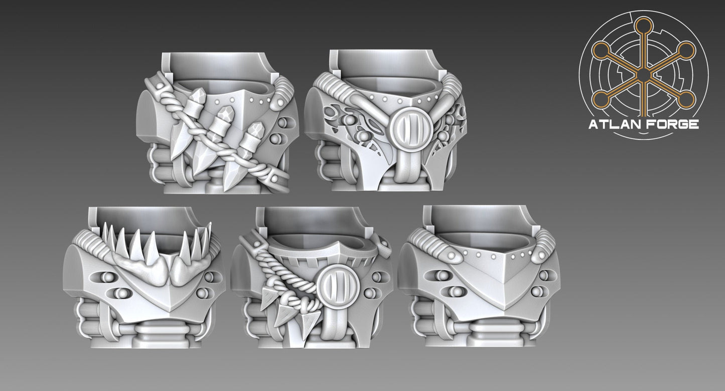 Torsos - Wai Toa - Teina Kore (Void Brothers) - Bits - Atlan Forge