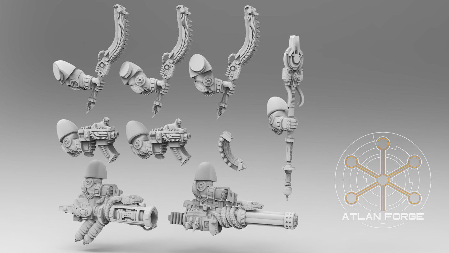 Arms and weapons - Aegyptian Nehebkau - Bits - Atlan Forge