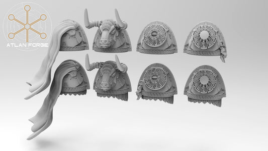 Shoulders - Minoan Assault Myrmidons - Bits - Atlan Forge