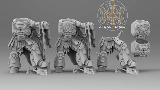 Legs and torsos - Minoan Mage - Bits - Atlan Forge