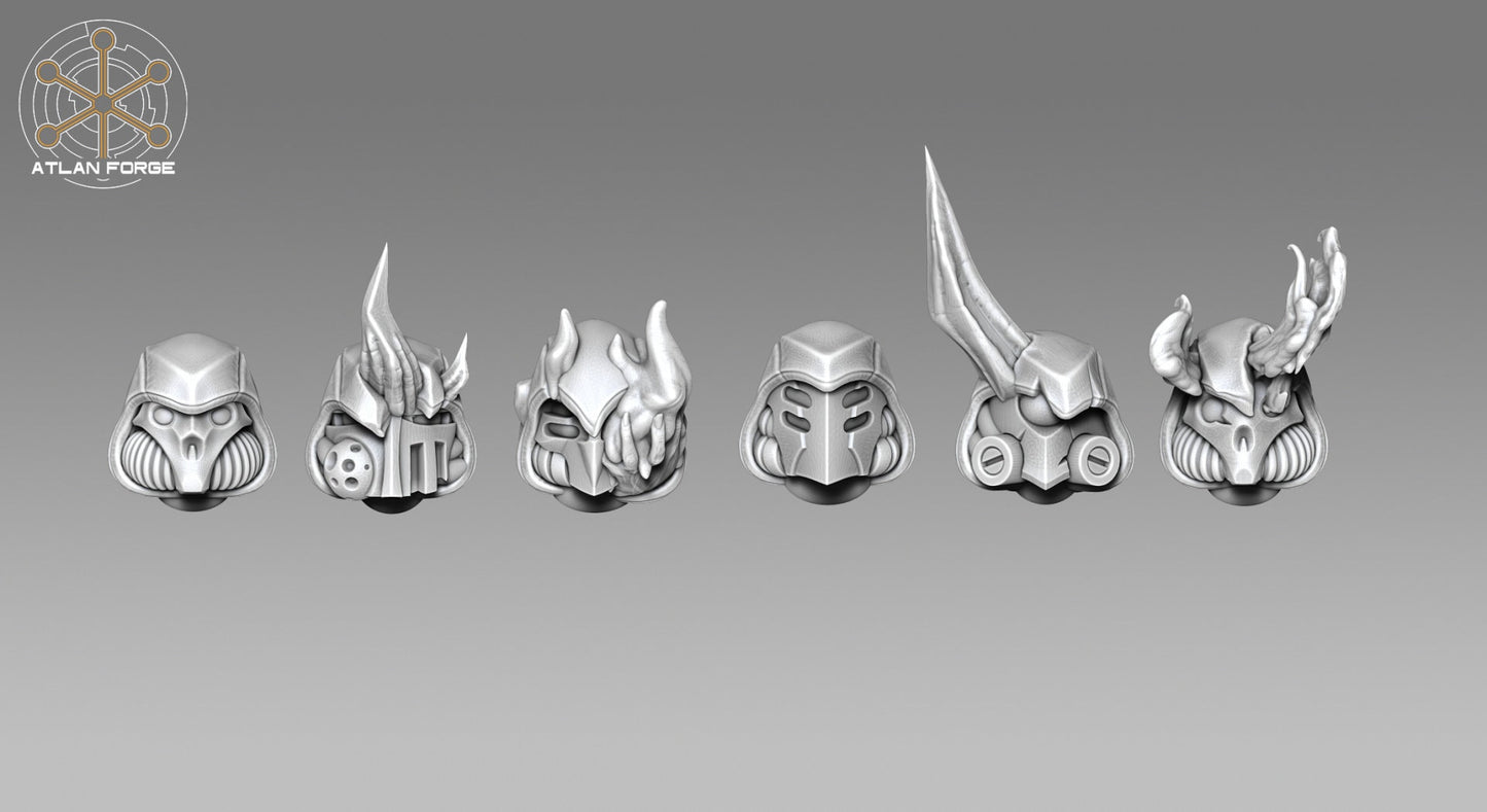 Helmets - Manus Mortis Gorebringers - Bits - Atlan Forge