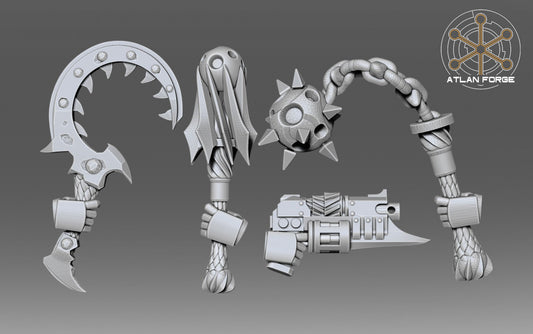 Weapons - Manus Mortis Digitorum - Bits - Atlan Forge