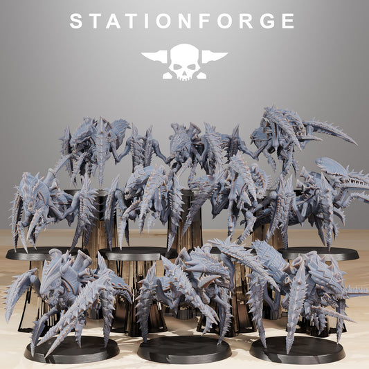 Xenarid Crawlers - StationForge - 28mm