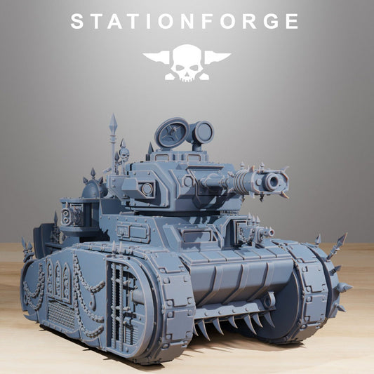 GrimGuard Light Tank Corrupted v3 - StationForge - 28mm