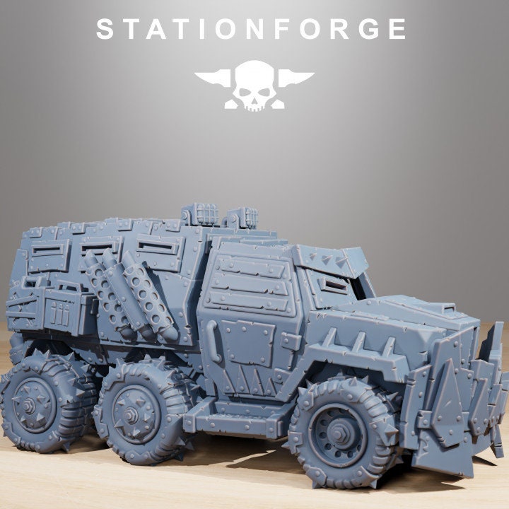 Orkaz Party Wagon v2 - StationForge - 28mm