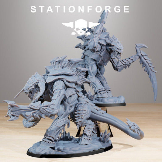 Xenarid Necrothorn - StationForge - 28mm