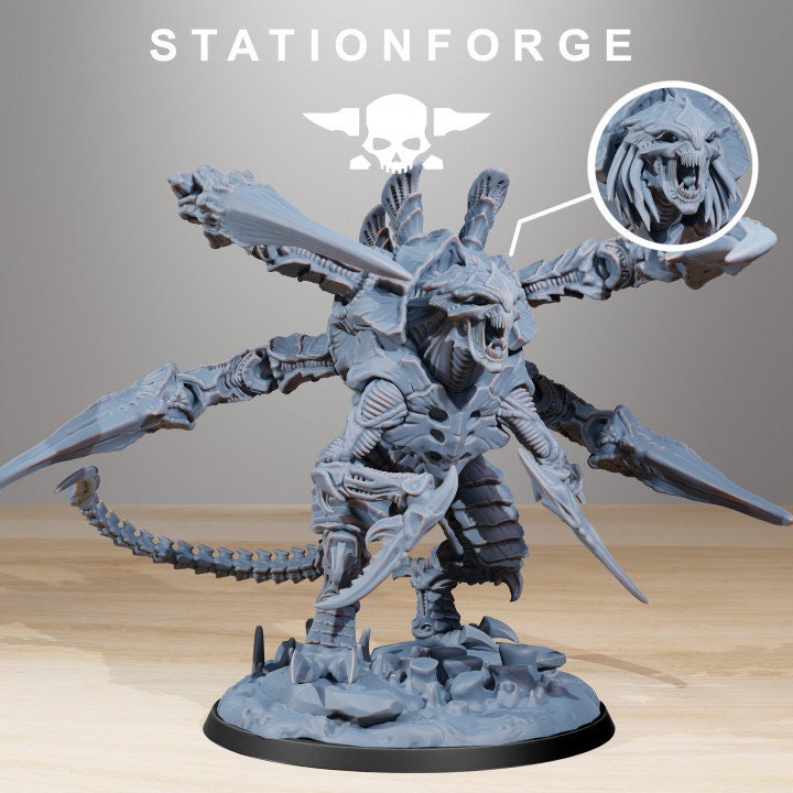 Xenarid Ravage Howler - StationForge - 28mm