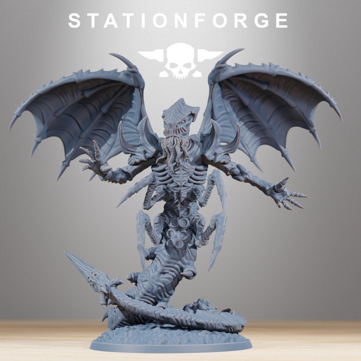 Xenarid Wormaak - StationForge - 28mm