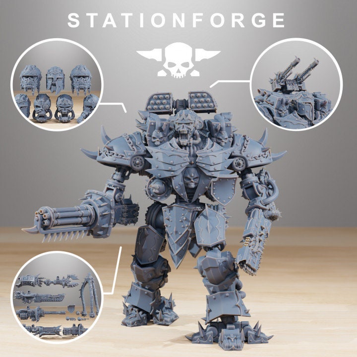 Pythonicus Defender Mk2 - StationForge - 28mm