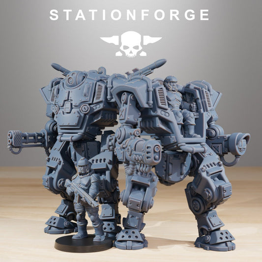 NationalGuard Warmech - StationForge - 28mm