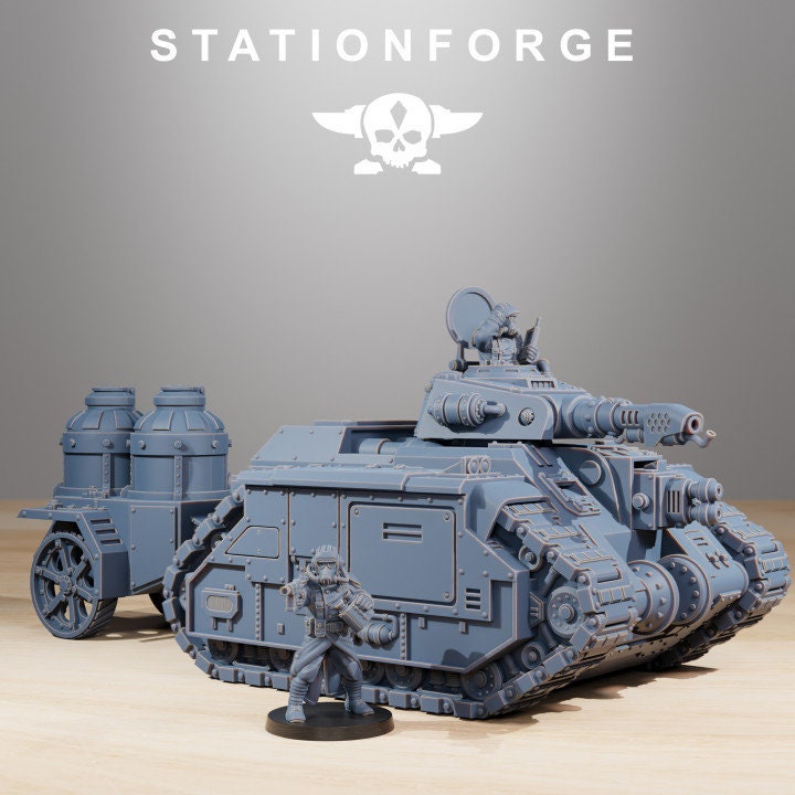 GrimGuard Flame Tank - StationForge - 28mm