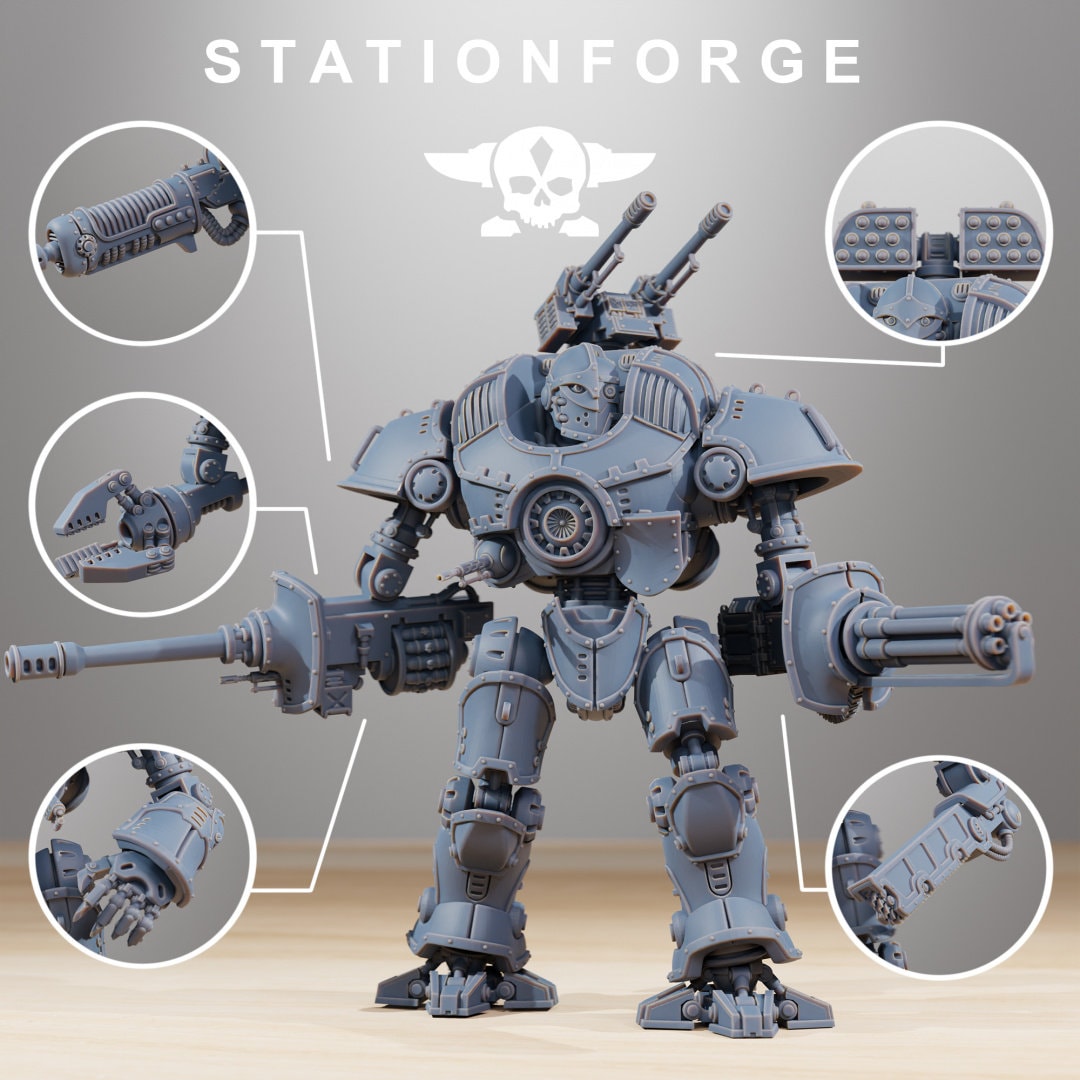 Scavenger Defender Mk2 - StationForge - 28mm