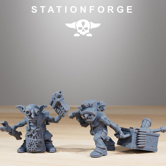 Orkaz Dragon Bomba crew v1 - StationForge - 28mm