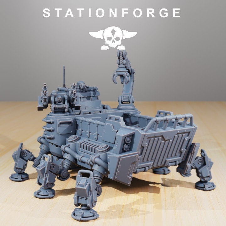 Scavenger Transport Tank - StationForge - 28mm