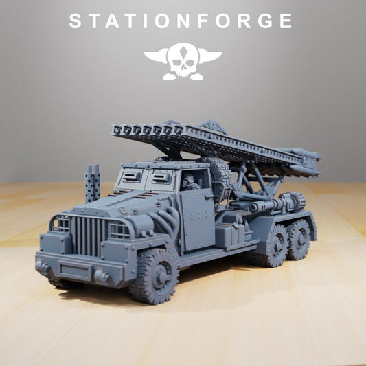 GrimGuard - SF-31J Artillery Truck - StationForge - 28mm