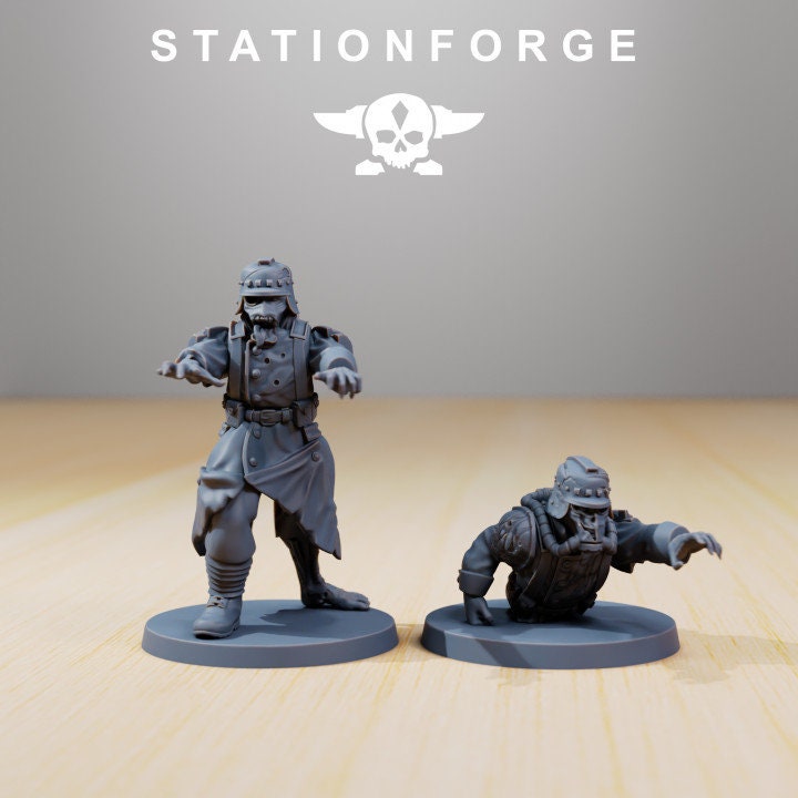 GrimGuard - Zombiefied - StationForge - 28mm