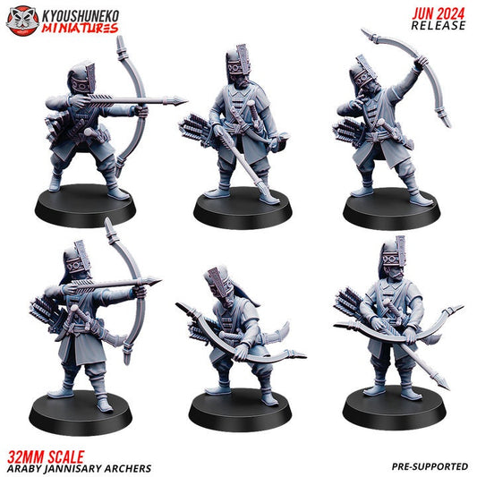 Araby Jannisary archers - Kyoushuneko Miniatures