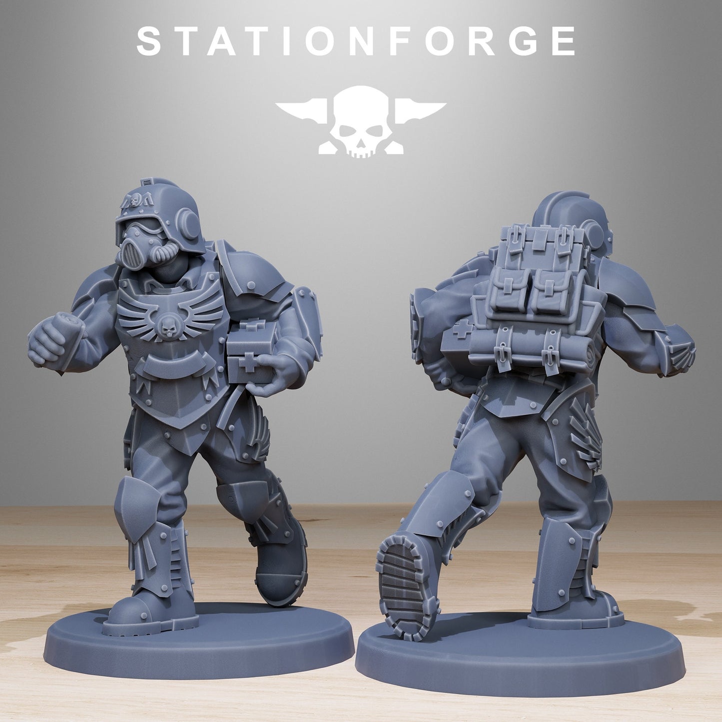 GrimGuard Elites v2 - StationForge - 28mm