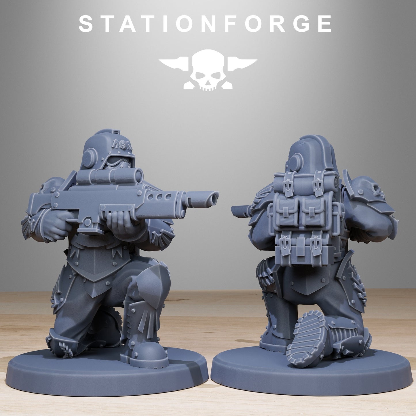 GrimGuard Elites v6 - StationForge - 28mm