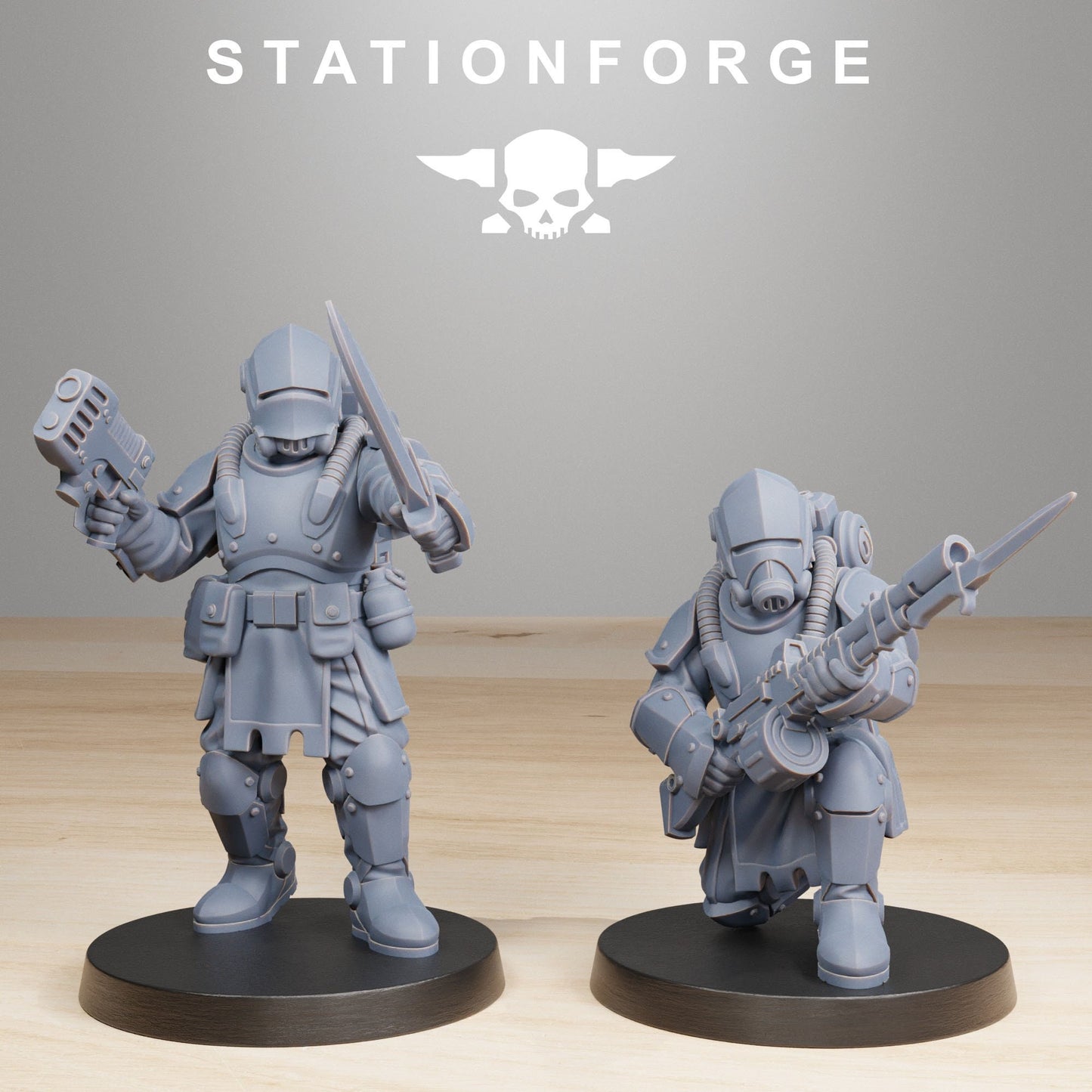 RoyalGuard Infantry 2 v4 - StationForge - 28mm