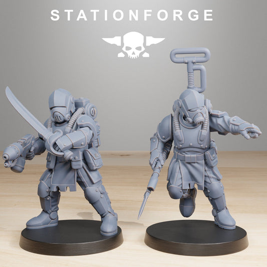 RoyalGuard Infantry 2 v5 - StationForge - 28mm