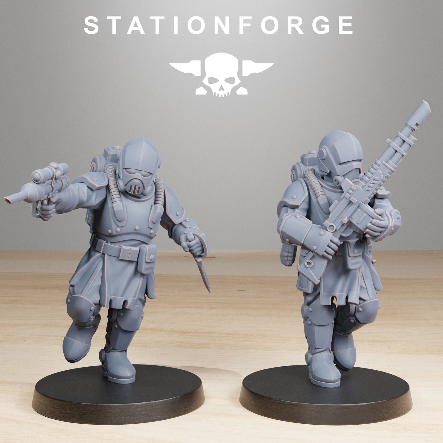 RoyalGuard Infantry 2 v6 - StationForge - 28mm