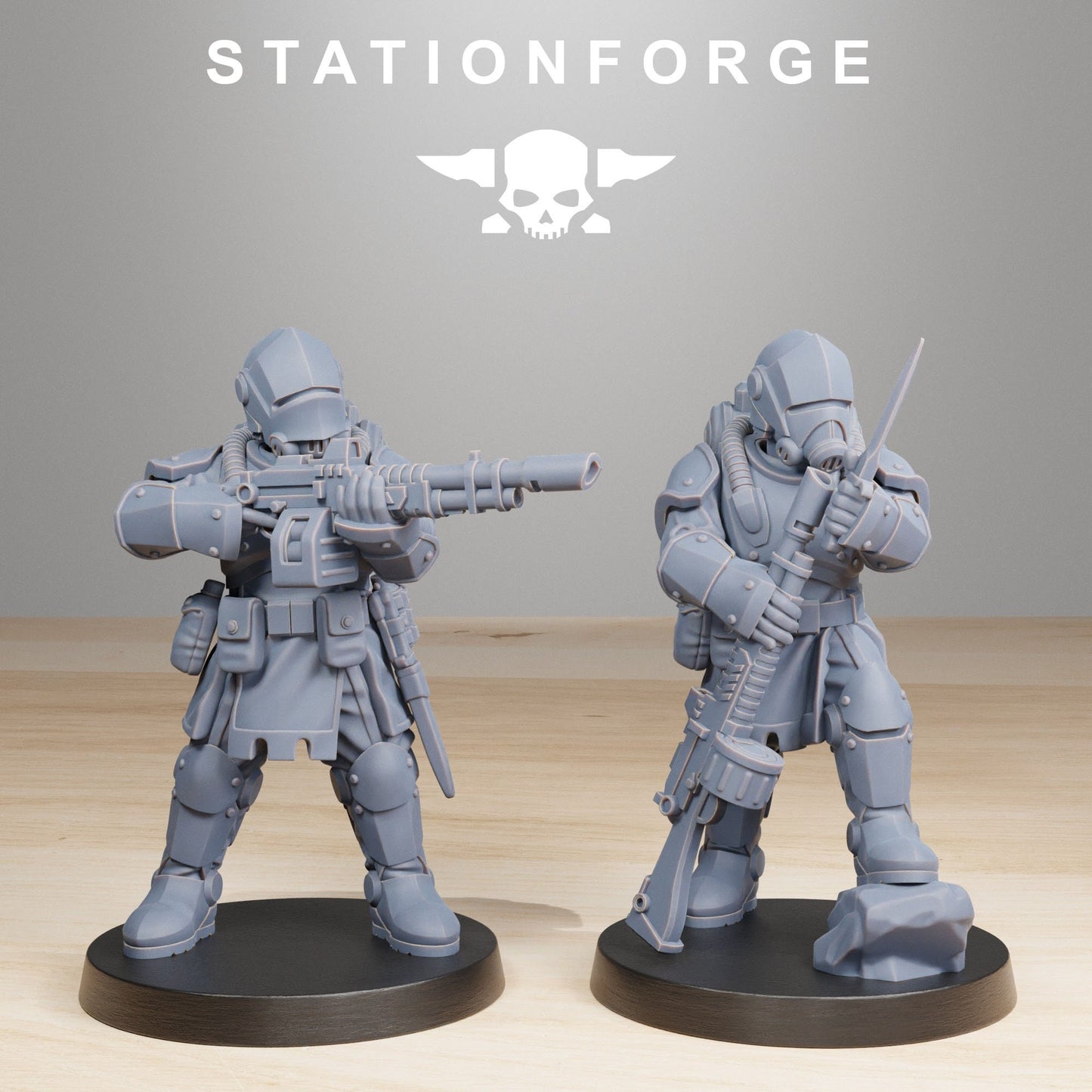 RoyalGuard Infantry 2 v8 - StationForge - 28mm