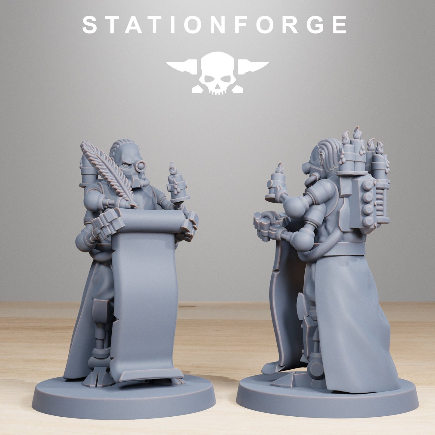 Scavenger Vicars v2 - StationForge - 28mm