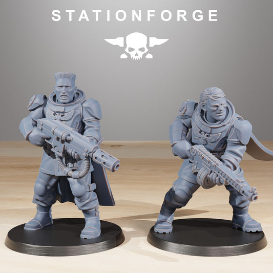 Vaskar Freedom Fighters v5 - StationForge - 28mm