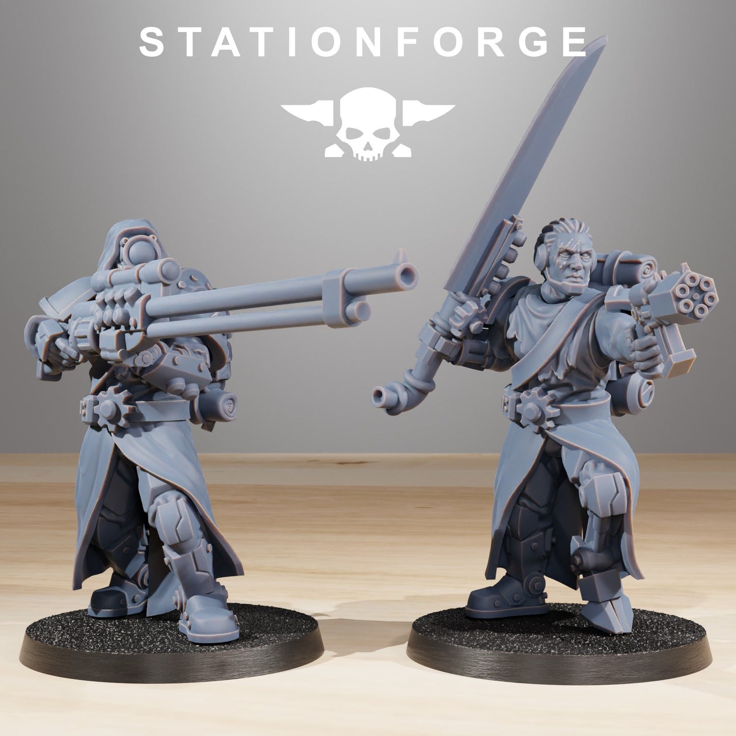 Scavenger Infantry Builder Kit v5 - StationForge - 28mm