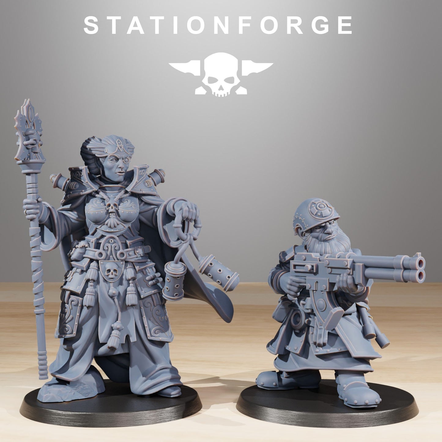 RoyalGuard Elites v5 - StationForge - 28mm