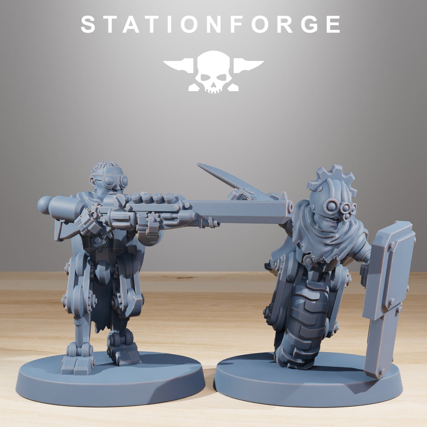 Scavenger Halflings v4 - StationForge - 28mm