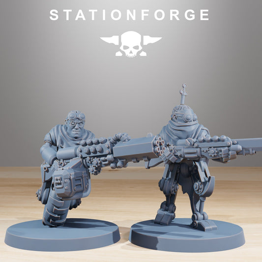 Scavenger Halflings v5 - StationForge - 28mm