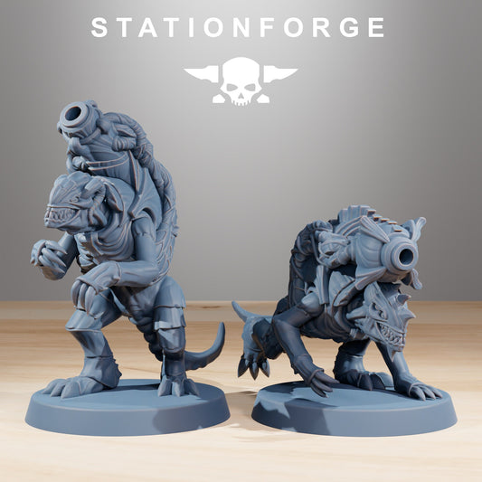 Xenarid Mortars v5 - StationForge - 28mm