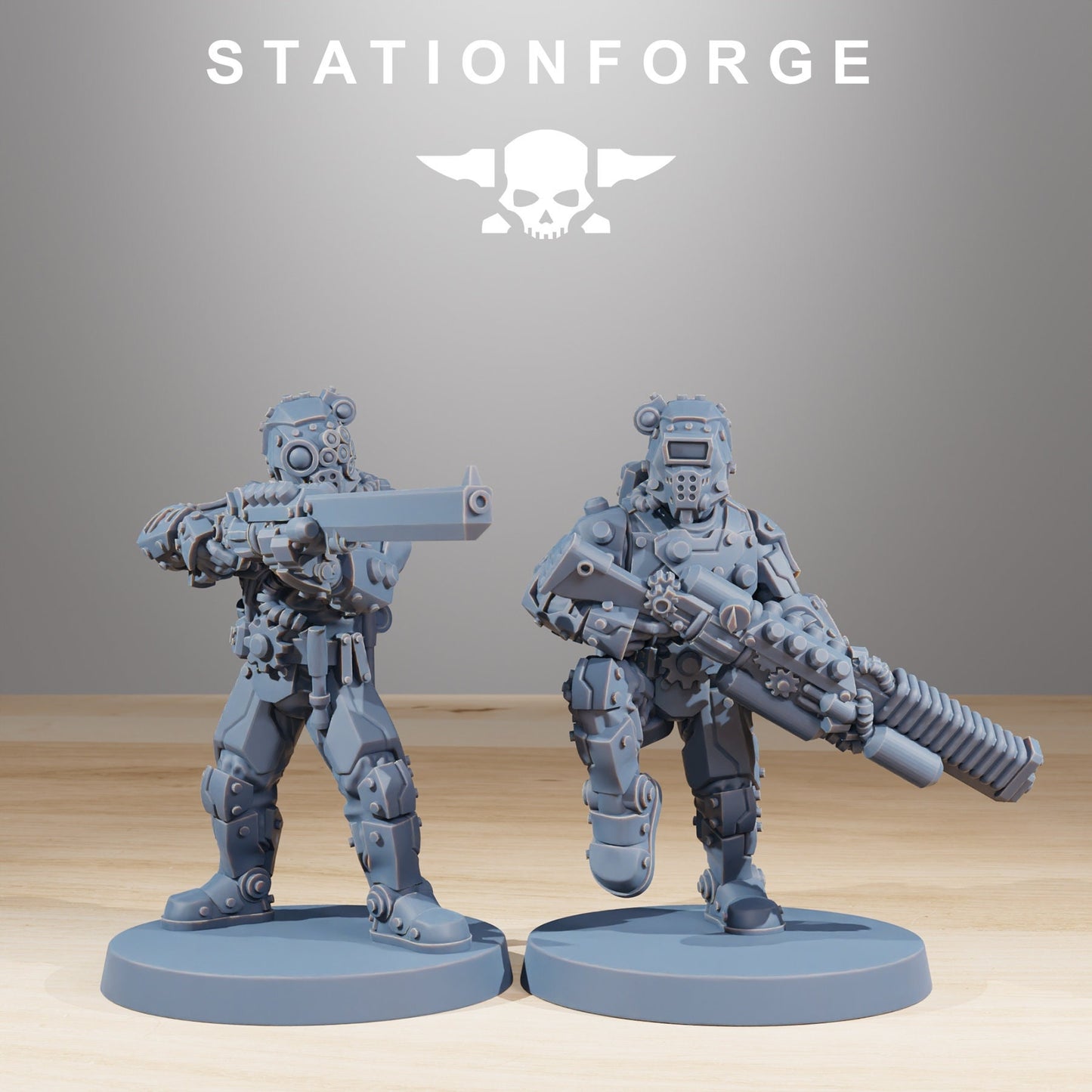 Scavenger Security Patrol v4 - StationForge - 28mm