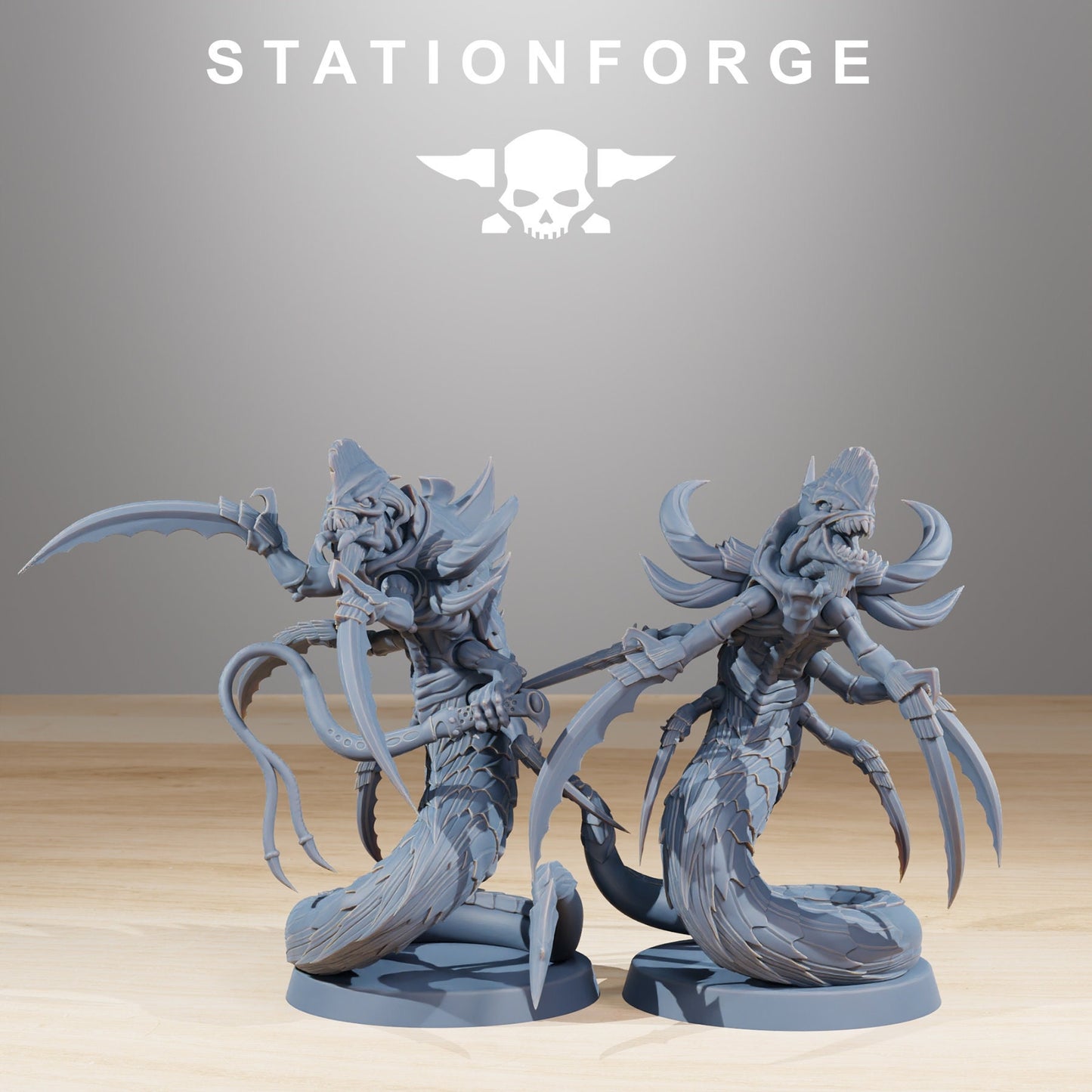 Xenarid Serpents v4 - StationForge - 28mm