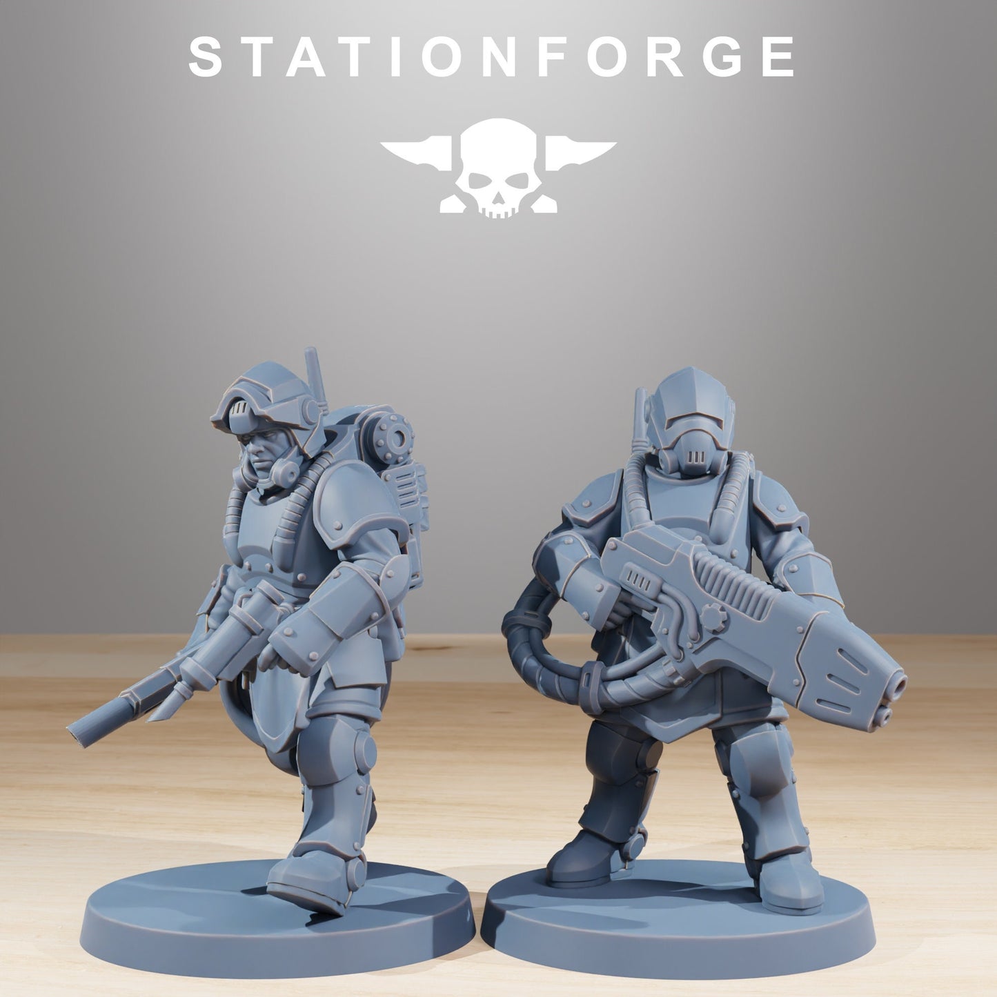 RoyalGuard Commandos v5 - StationForge - 28mm