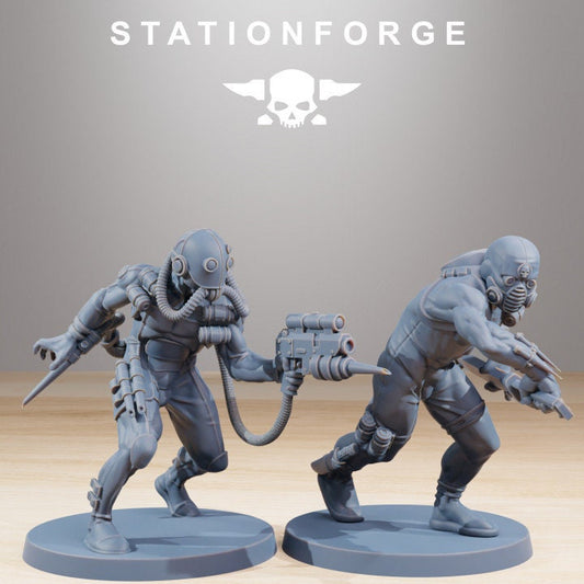 GrimCorp Bounty Hunters v5 - StationForge - 28mm