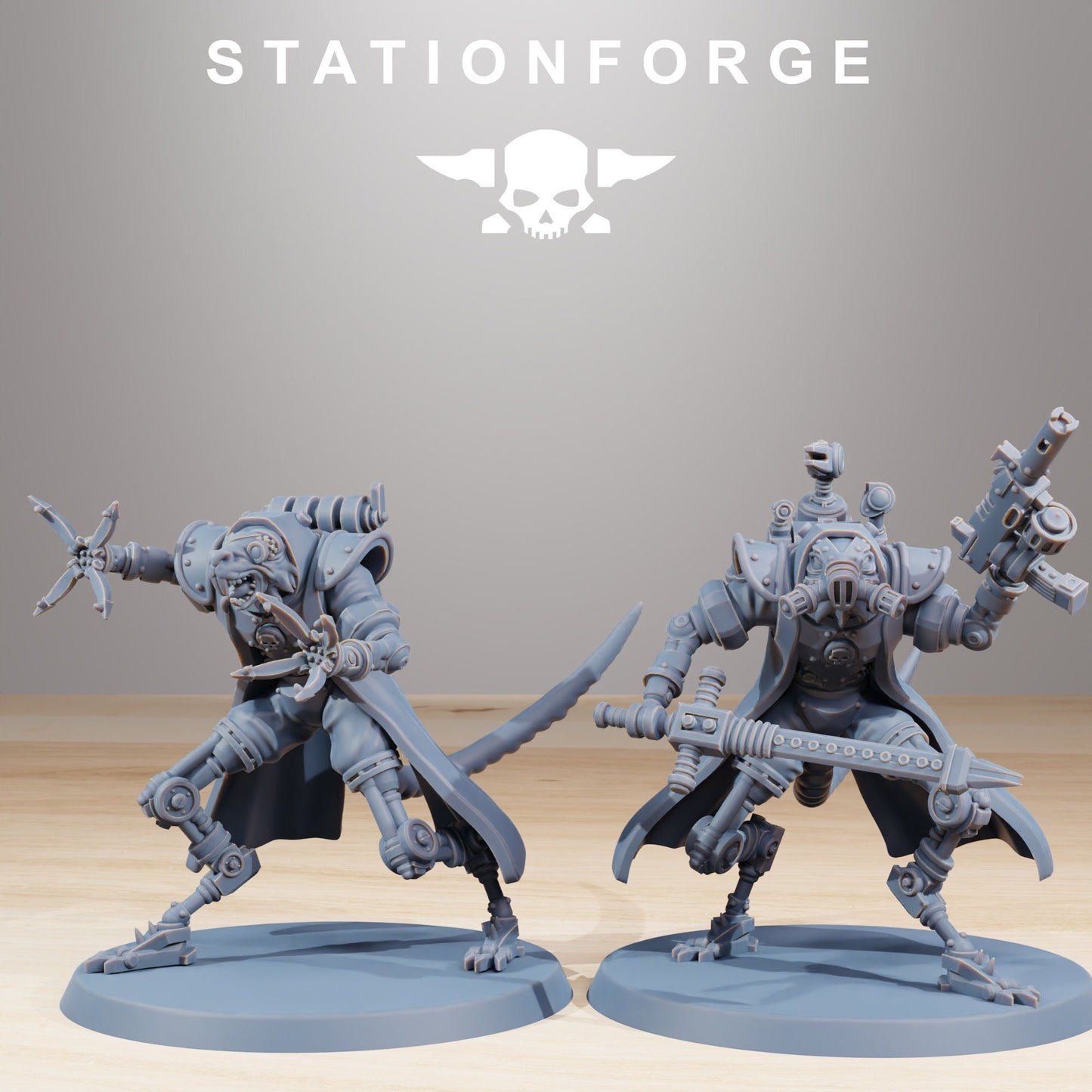 Raticus Curdsters v3 - StationForge - 28mm