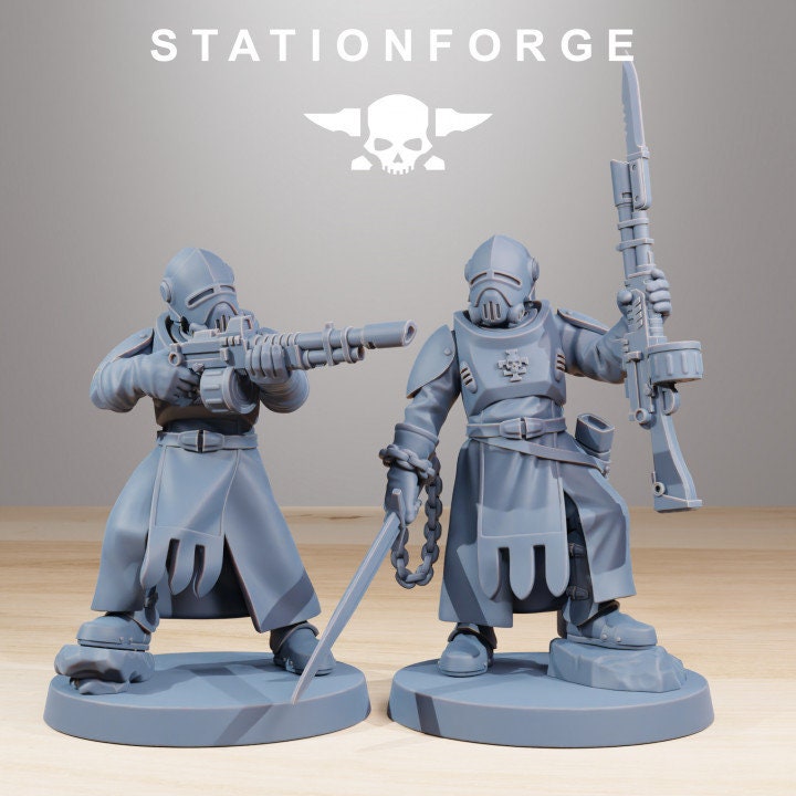 RoyalGuard Templars v3 - StationForge - 28mm