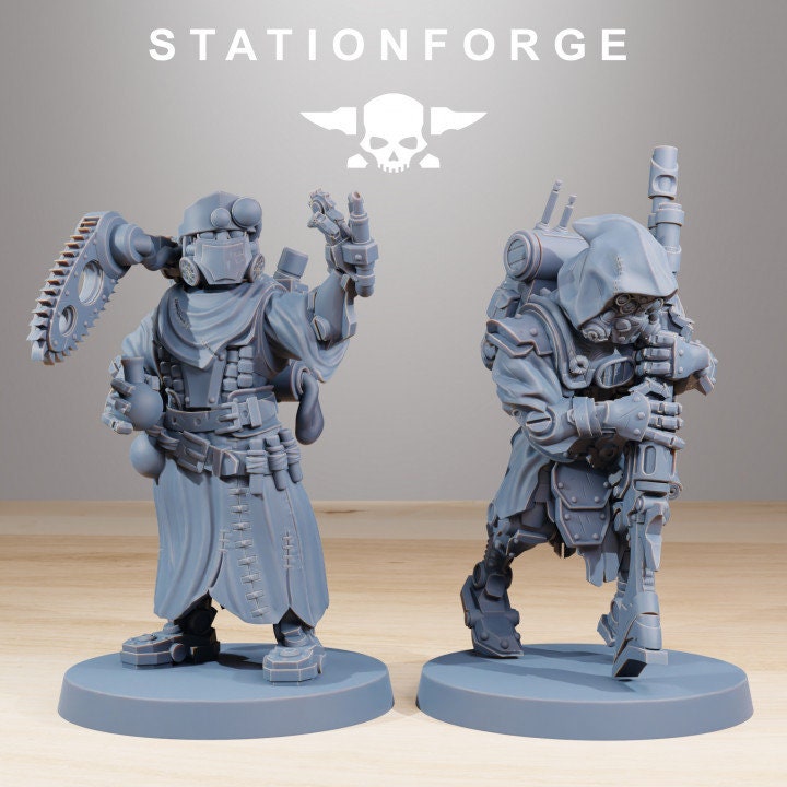 Scavenger Wounded v2 - StationForge - 28mm