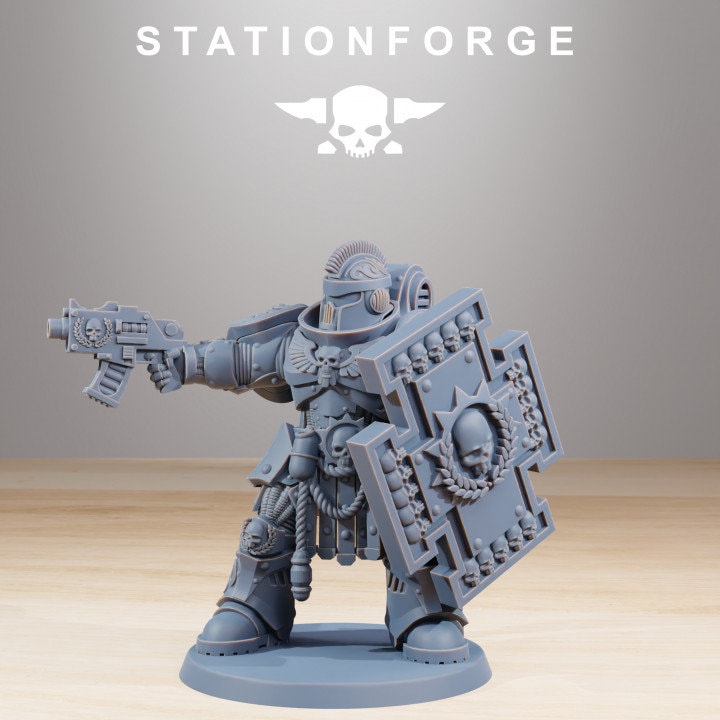 Socratis Guardmen v5 - StationForge - 28mm