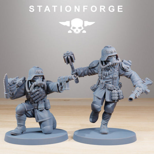 GrimGuard Xenarid Hunters v1 - StationForge - 28mm