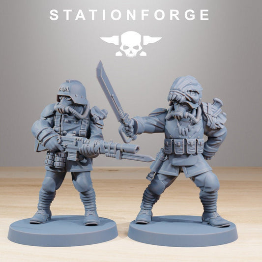 GrimGuard Xenarid Hunters v5 - StationForge - 28mm