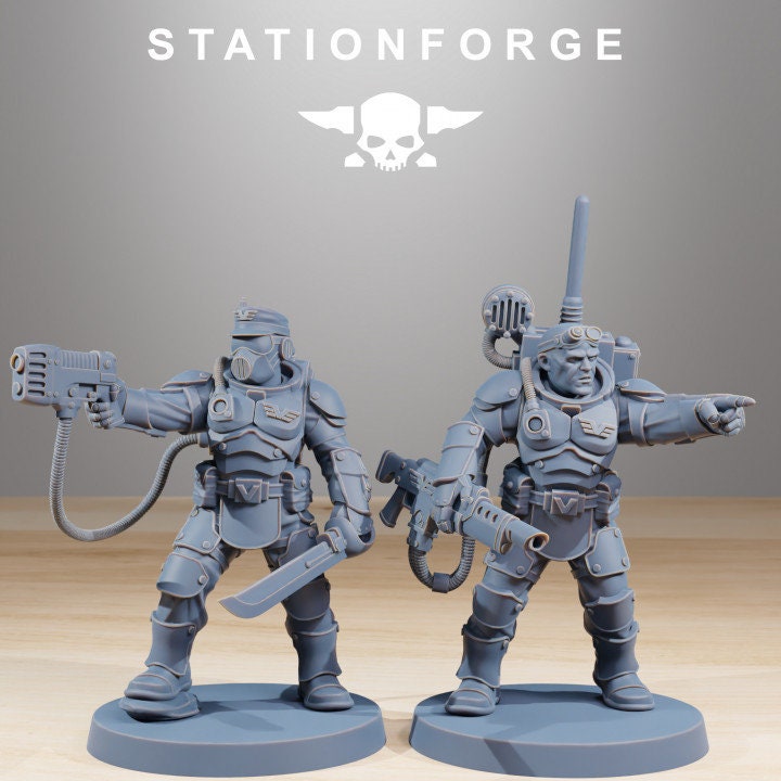 Vaskar Commandos v3 - StationForge - 28mm