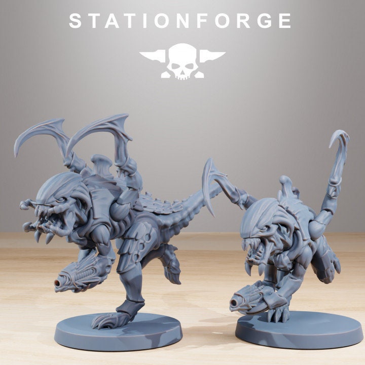 Xenarid Infantry 2.0 v1 - StationForge - 28mm